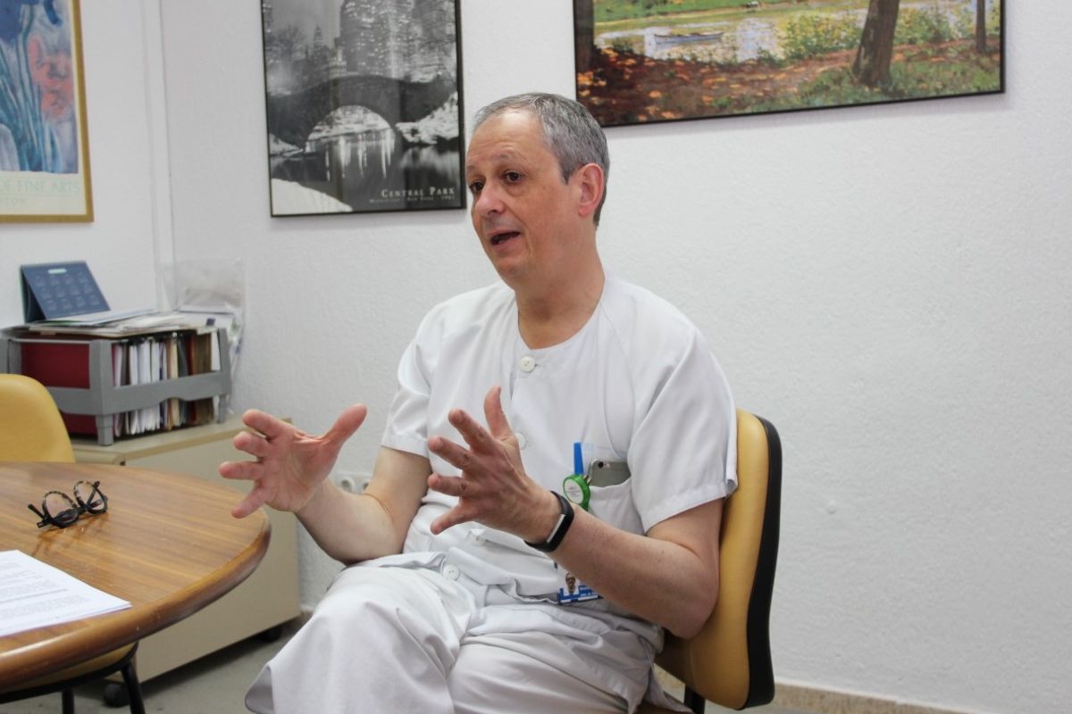 José Martínez Orgado, jefe del Servicio de Neonatología del Hospital Clínico de Madrid. Foto: HCSC. 
